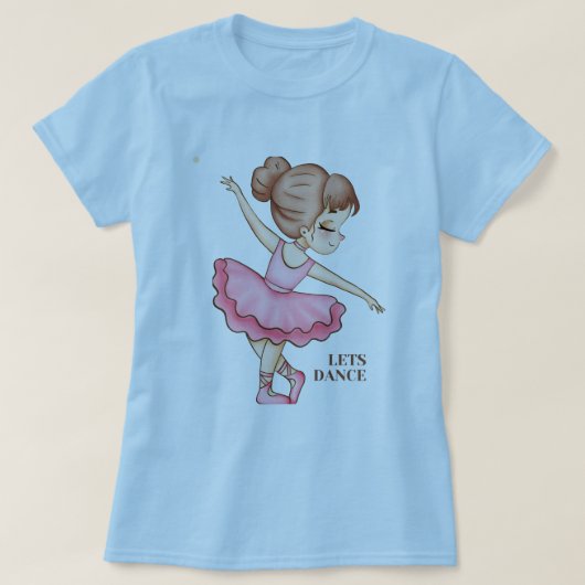 Laten we dansen T-shirt (Design voorkant)