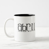 Laten we dansen tweekleurige koffiemok (Links)