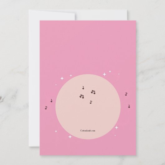 Laten we dansen uitnodiging (Achterkant)