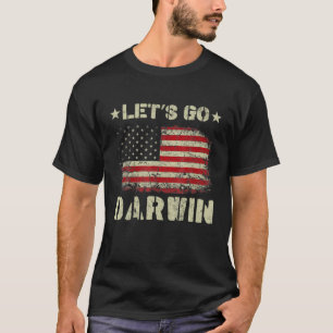 Laten we Darwin Conservatieve anti-liberale Amerik T-shirt