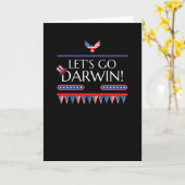 Laten we Darwin gaan Kaart (Gele Bloem)