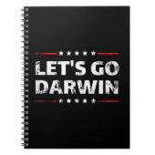 Laten we Darwin gaan Notitieboek (Voorkant)