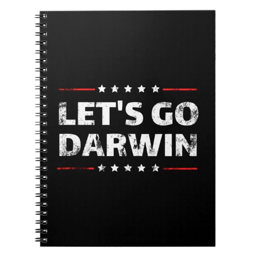 Laten we Darwin gaan Notitieboek (Voorkant)