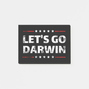 Laten we Darwin gaan Post-it® Notes