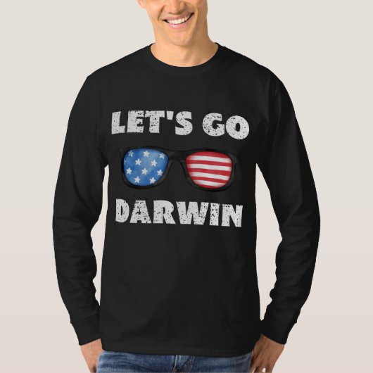 Laten we Darwin gaan T-shirt (Voorkant)