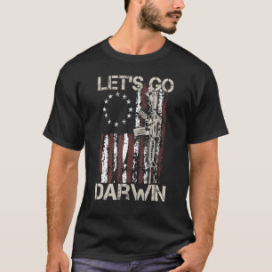 Laten we Darwin T-shirt Conservative Anti-Liberal 