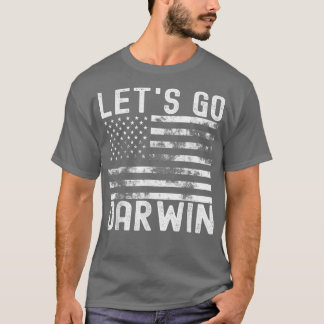 Laten we Darwin T-shirt VS vlag laten heersen Dar