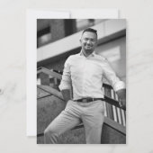 Laten we de 40e verjaardag van Black Gold Photo vi Kaart (Achterkant)