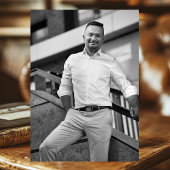 Laten we de 40e verjaardag van Black Gold Photo vi Kaart