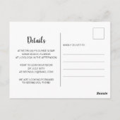 Laten we de 40e verjaardag van het Oranje Neon van Briefkaart (Achterkant)