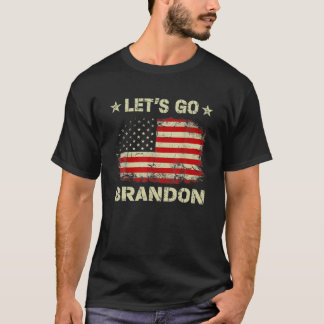 Laten we de Amerikaanse vlag laten varen door Bra T-shirt