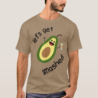 Laten we de Avocado in elkaar slaan T-shirt