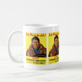 Laten we de baan afmaken! koffiemok (Links)