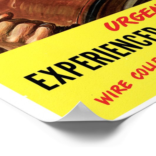 Laten we de baan afmaken! poster (Hoek)