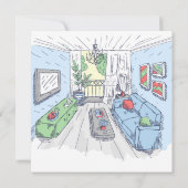 Laten we de balk bekijken | Partij voor de opwarmi Kaart (Achterkant)