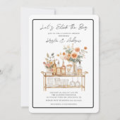 Laten we de Bar Couples Douche opslaan Kaart (Voorkant)