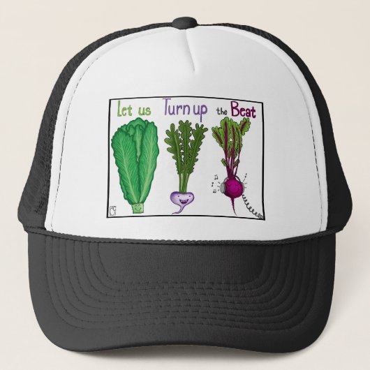 Laten we de Beat omdraaien Trucker Pet (Voorkant)