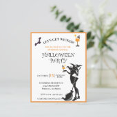 Laten we de begroting van de Witch Halloween-parti (Staand voorkant)