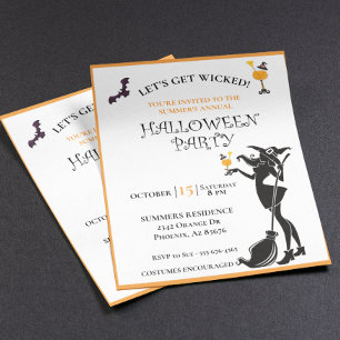 Laten we de begroting van de Witch Halloween-parti