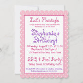 Laten we de Birthday-feest vieren Kaart (Voorkant)