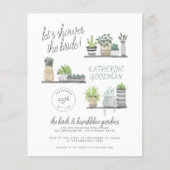 Laten we de bride tonen | Begroting Boho Houseplan (Voorkant)