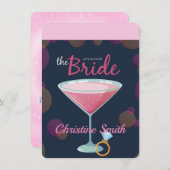 Laten we de bride tonen kaart (Voorkant / Achterkant)