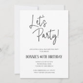 Laten we de Casual achtertuin van de partij rond d Kaart (Voorkant)