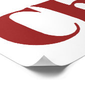 Laten we de Christus terugbrengen in Kerstmis. Poster (Hoek)