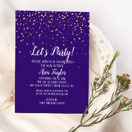 Laten we de Confetti van de Partij voor Goud op de Kaart