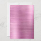 Laten we de Disco Ball vieren | roze boog Verjaard Kaart (Achterkant)