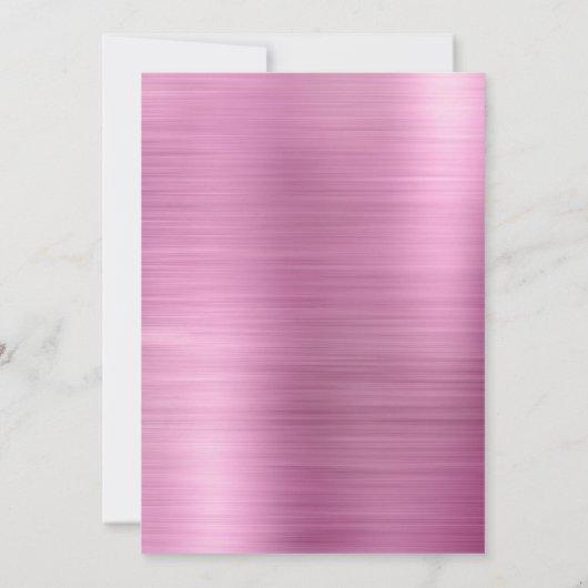 Laten we de Disco Ball vieren | roze boog Verjaard Kaart (Achterkant)