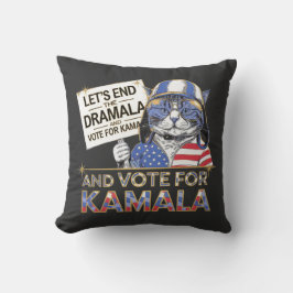 Laten we de dramala beëindigen en op Kamala stemme Kussen