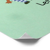 Laten we de droom voortzetten! poster (Hoek)