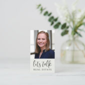 Laten we de echte professionele foto van Estate be Visitekaartje (Staand voorkant)