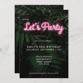 Laten we de feestelijke moderne dag van de dag hou kaart (Voorkant / Achterkant)