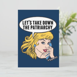 Laten we de Feministische Kaart van de patriarchie