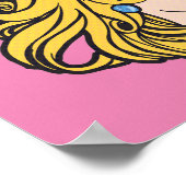 Laten we de Feministische Patriarchie-roze omlaag  Poster (Hoek)