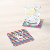 Laten we de Funny Fiesta Pinata inslaan Kartonnen Onderzetters (Insitu)