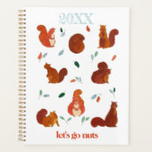 Laten we de Funny Squirrels Planner gaan halen (Voorkant)