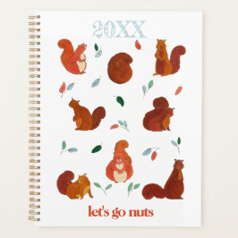 Laten we de Funny Squirrels Planner gaan halen