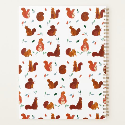 Laten we de Funny Squirrels Planner gaan halen (Achterkant)