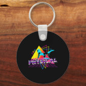 Laten we de fysieke werkuitdraaikolk volledig teru sleutelhanger (Voorkant)