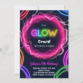 Laten we de gekke verjaardagsuitnodiging oplichten kaart (Voorkant)