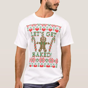 Laten we de Gingerbrood-man laten uitweiden T-shirt