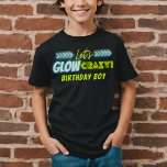 Laten we de gloeiende boer in de donkere partij la t-shirt<br><div class="desc">Laten we Glow Crazy neon lichten gloed-in-the-dark design dat aanpasbaar is voor elke gebeurtenis of gelegenheid voor kinderen of volwassen partijen en zou werken voor 'Birthdays',  dansfeestjes,  afstuderen en nog veel meer.</div>
