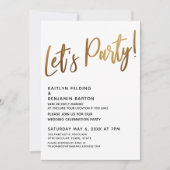 Laten we de gouden handschriftherkenning vieren kaart (Voorkant)