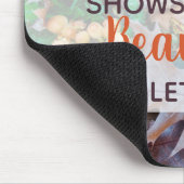 laten we de herfst omvallen bladeren bruin bladere muismat (Hoek)