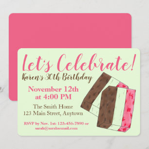 Laten we de Italiaanse voedselspumoni Ice Cream vi Kaart