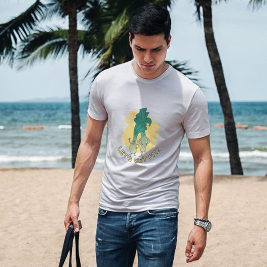 Laten we de juiste prei halen t-shirt