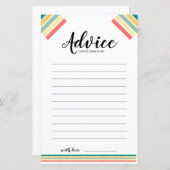 Laten we de Kaart voor advies van Beachy Baby show (Voorkant / Achterkant)